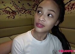 Regressive Thai teen gets obedient with the addition of fucked bareback